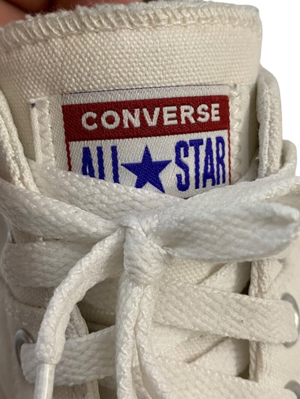 Converse All Star Chuck Taylor Low Rise Shoes White Sneakers Womens 7 - Picture 8 of 12